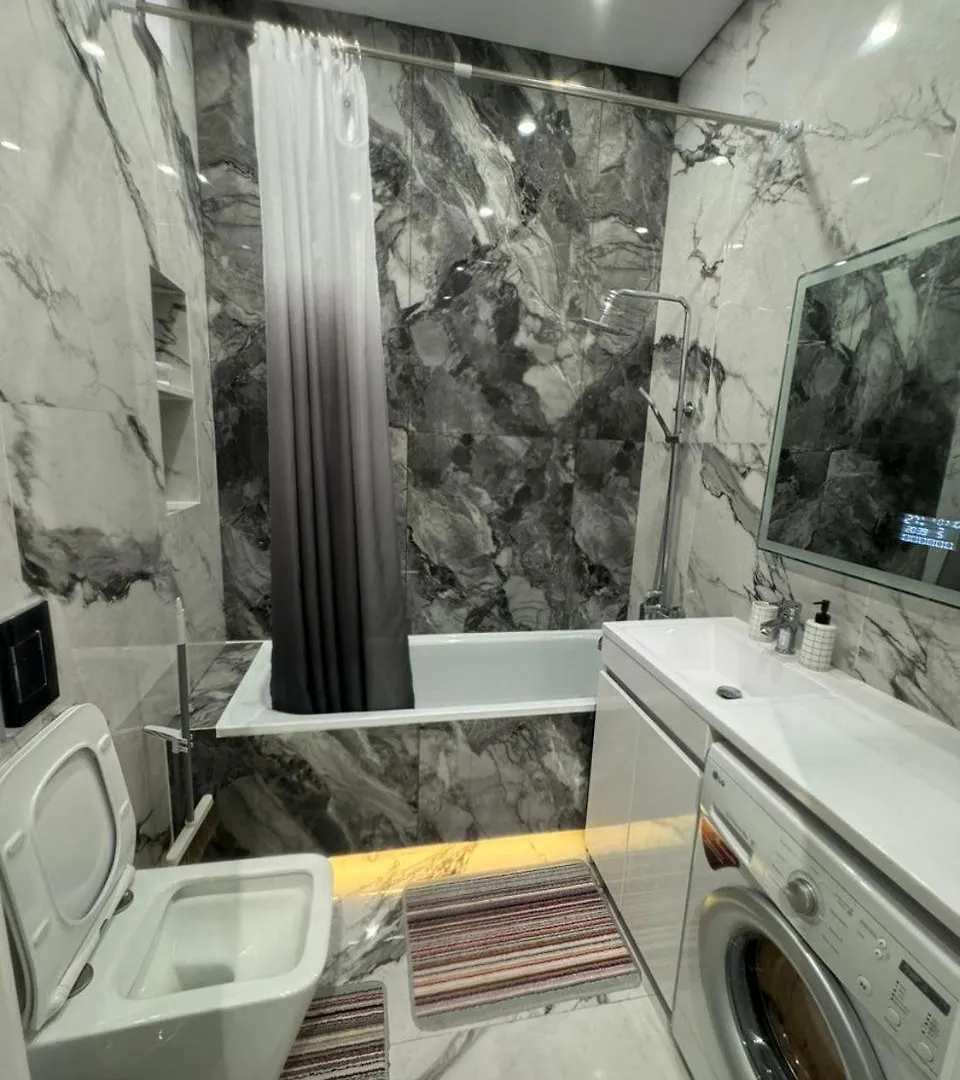 Жк Комфорт Сити 2-Комнатная Квартира Almaty Apartment